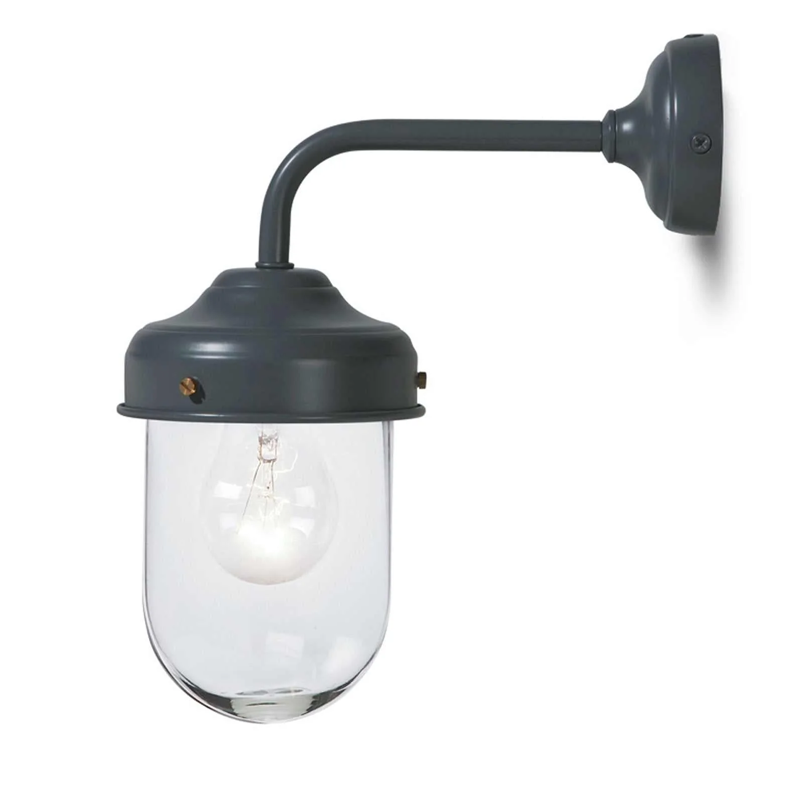 Barn Outdoor Wall Light in Carbon - Image 2
