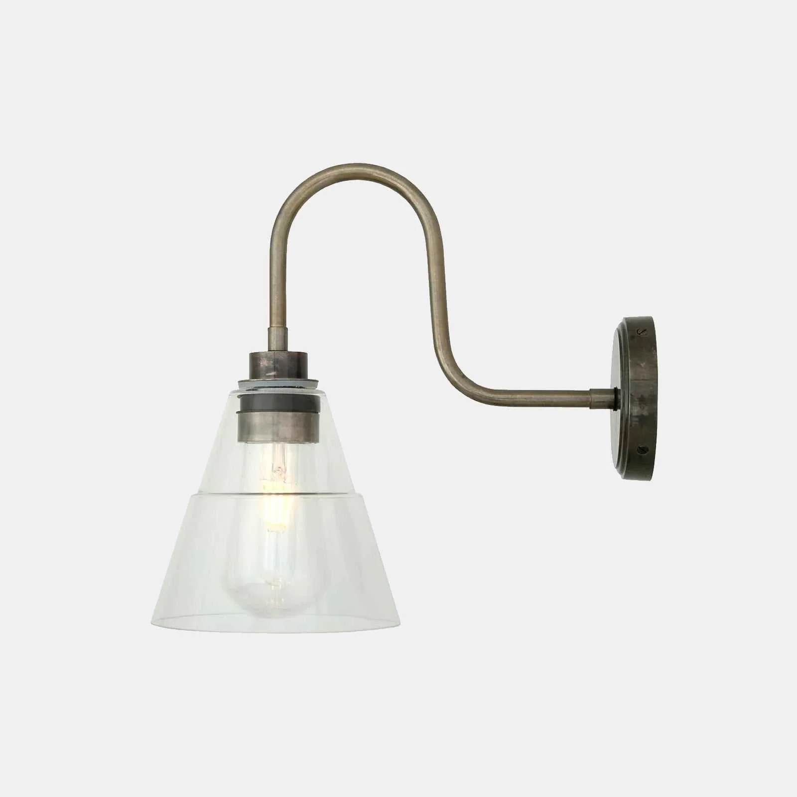 Bo Bathroom Wall Light - Swan Neck