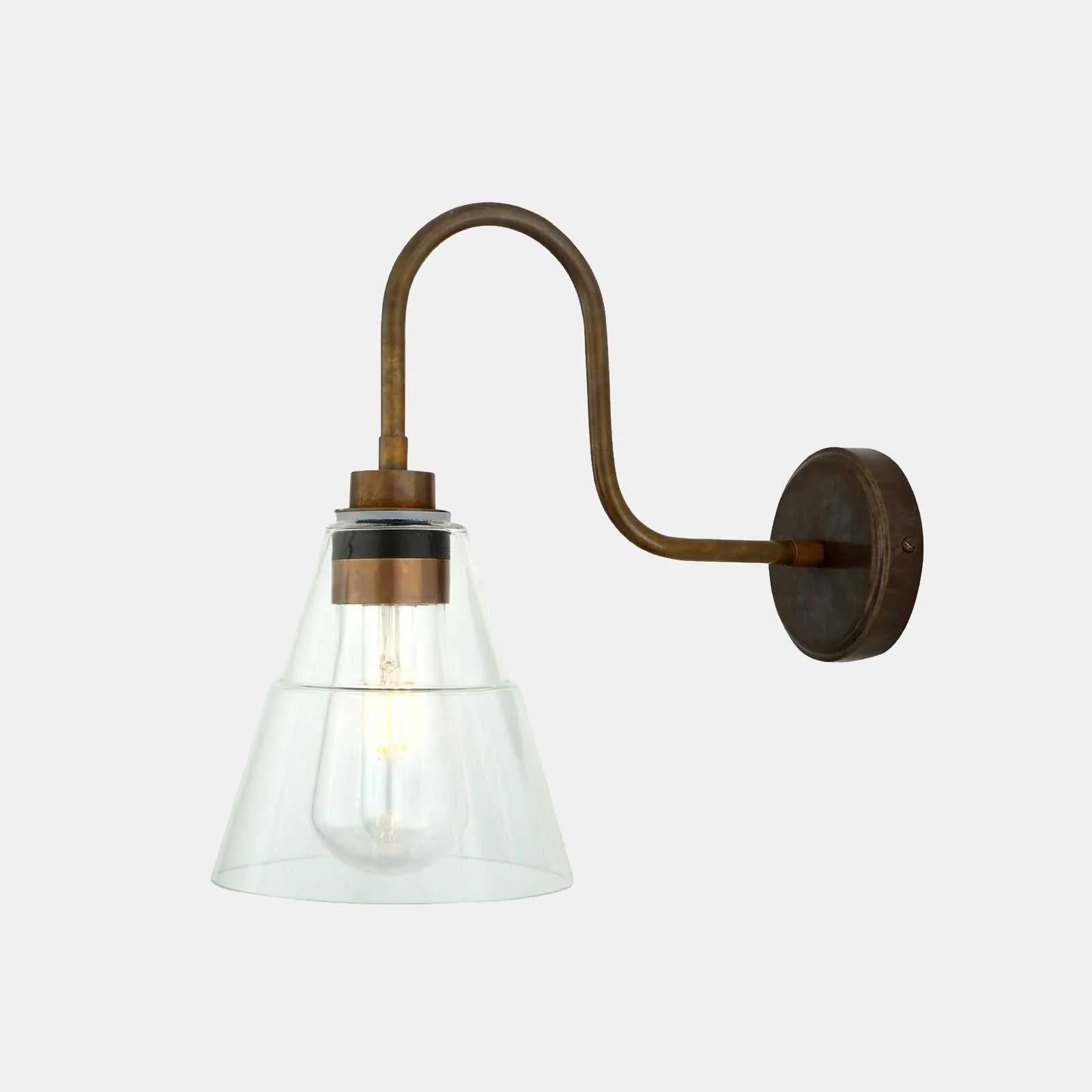 Bo Bathroom Wall Light - Swan Neck - Image 2