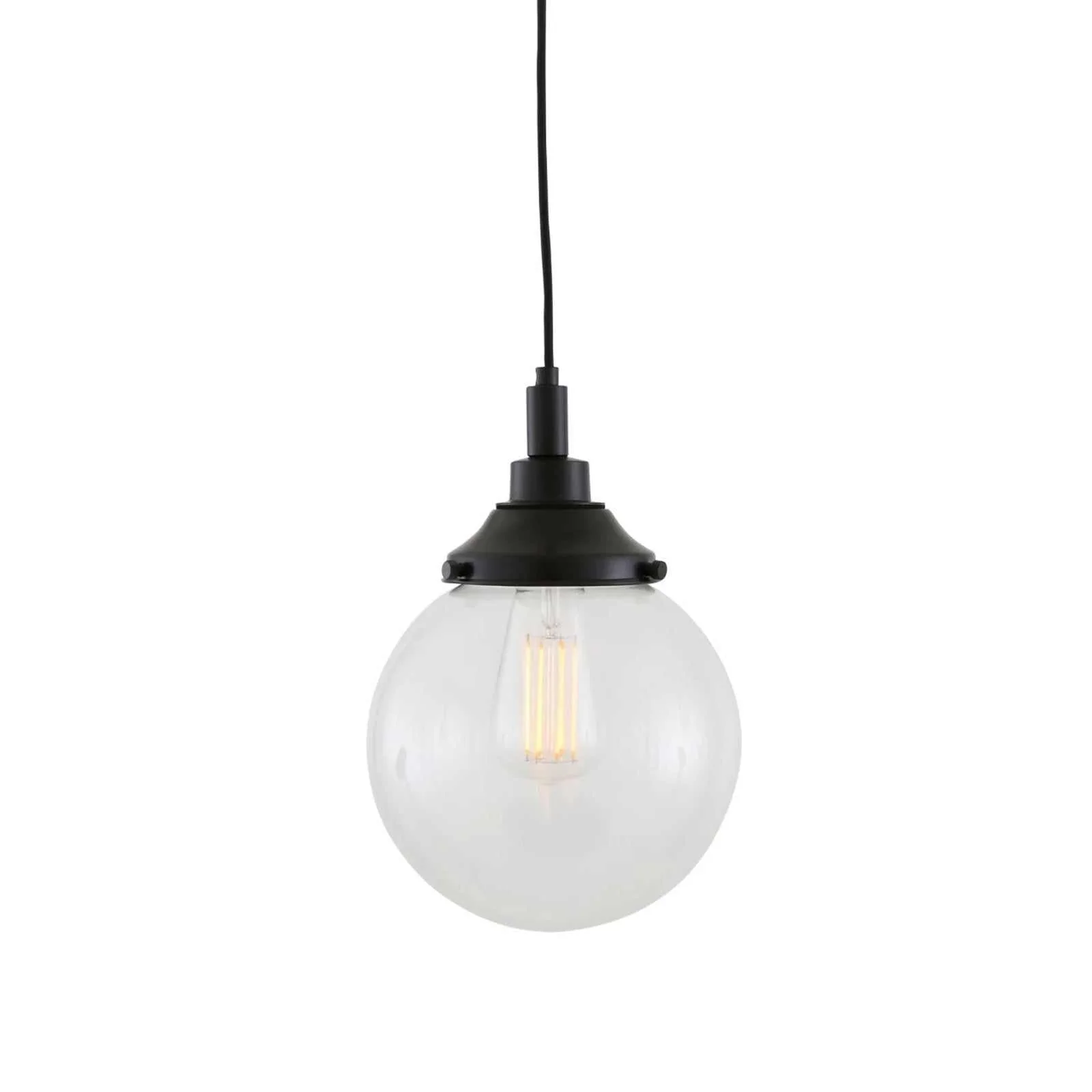 Laguna Prismatic Glass Bathroom Pendant Light - 20cm - Image 9