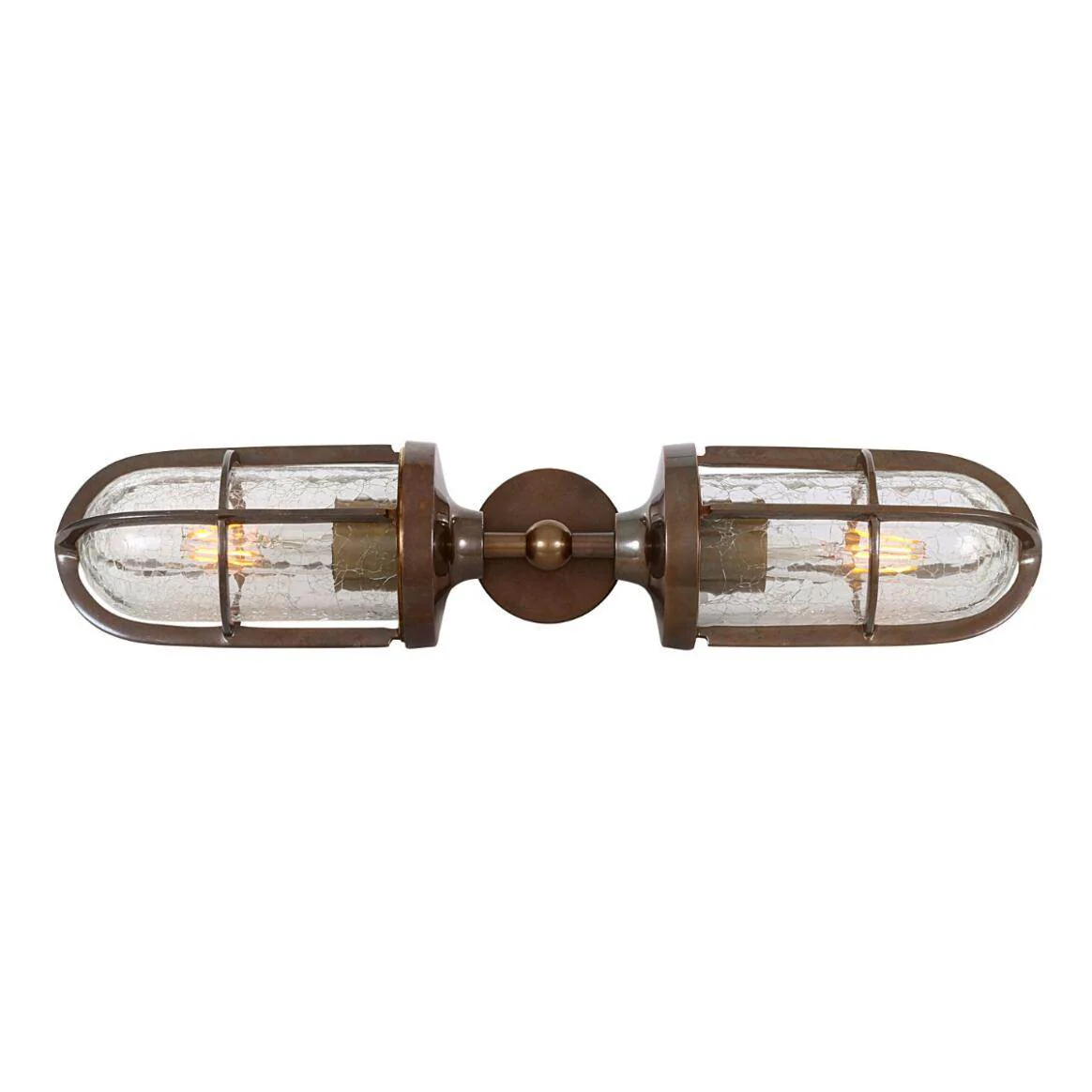 Clayton Bathroom Double Well Wall Light - Image 3