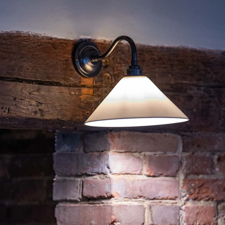 Coolie Ceramic Shade Wall Light - Image 2