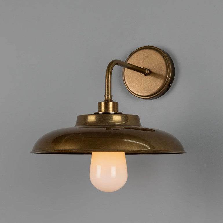 Darya Brass Outdoor Wall Light