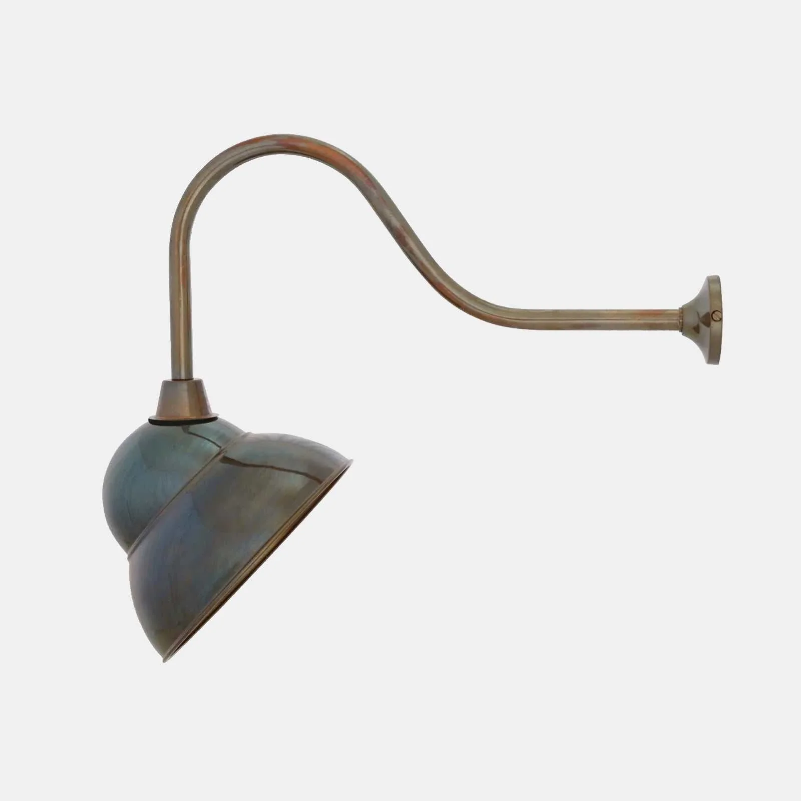 Fairburn IP65 Outdoor Curved Wall Light - Image 3