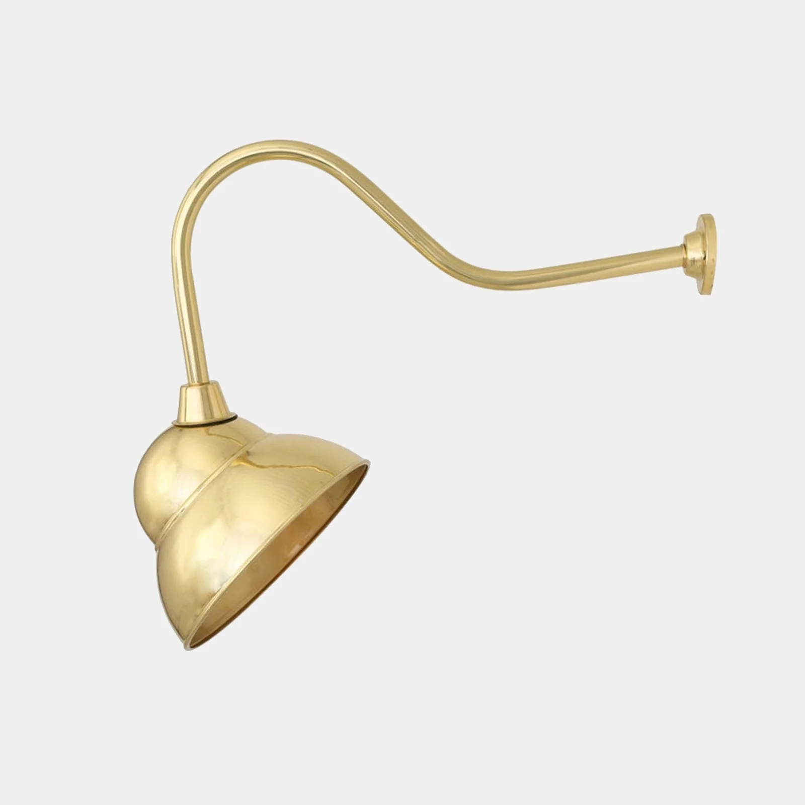 Fairburn IP65 Outdoor Curved Wall Light - Image 7