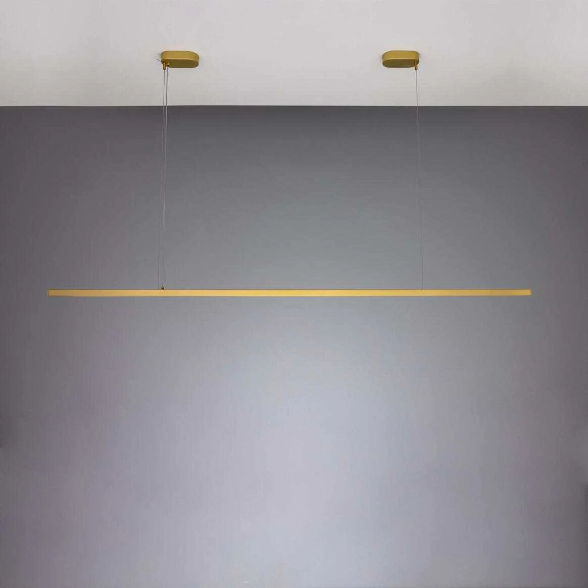 Fairfield Contemporary Brass LED Linear Pendant