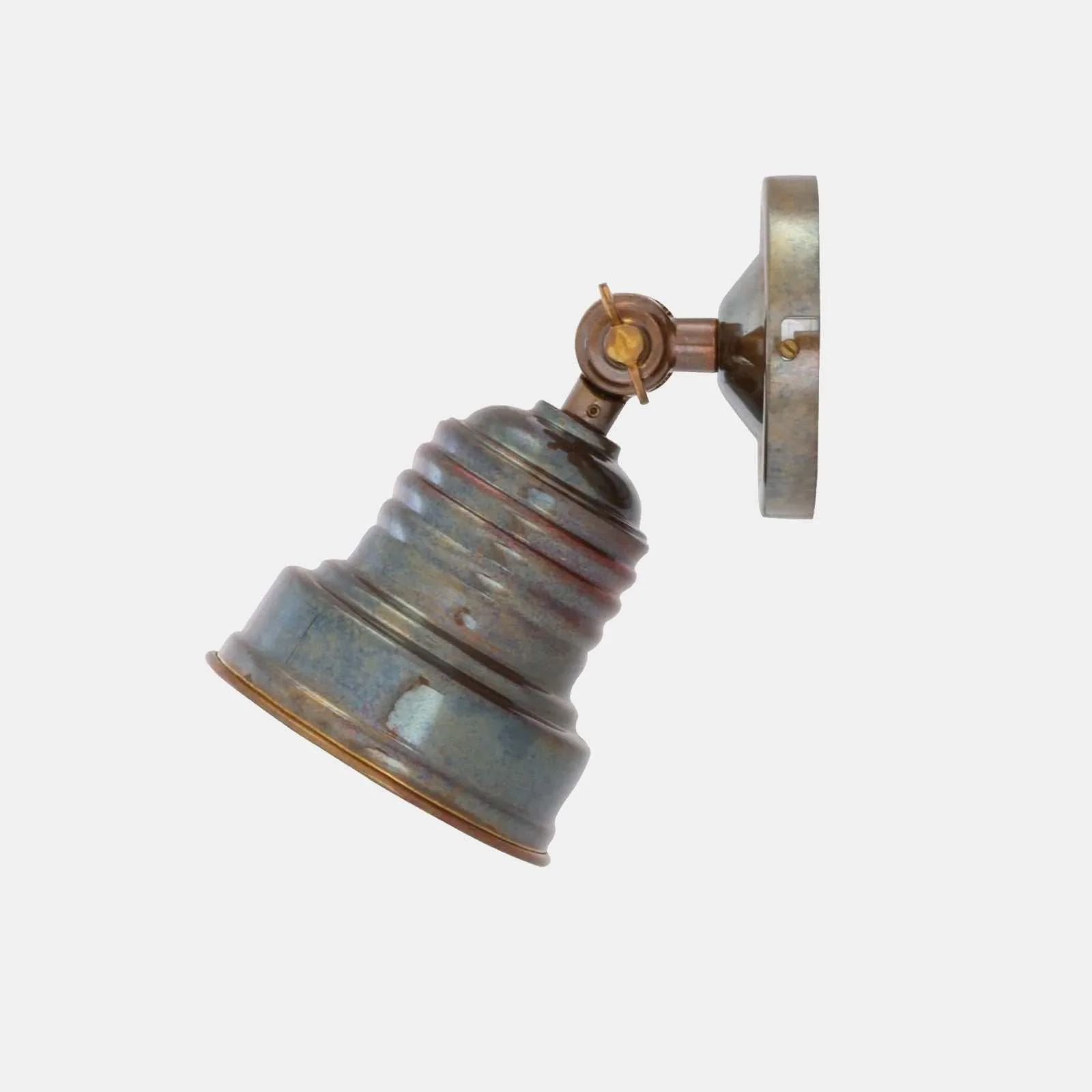 Newell Brass Wall Light β Industrial Spot Light - Image 3