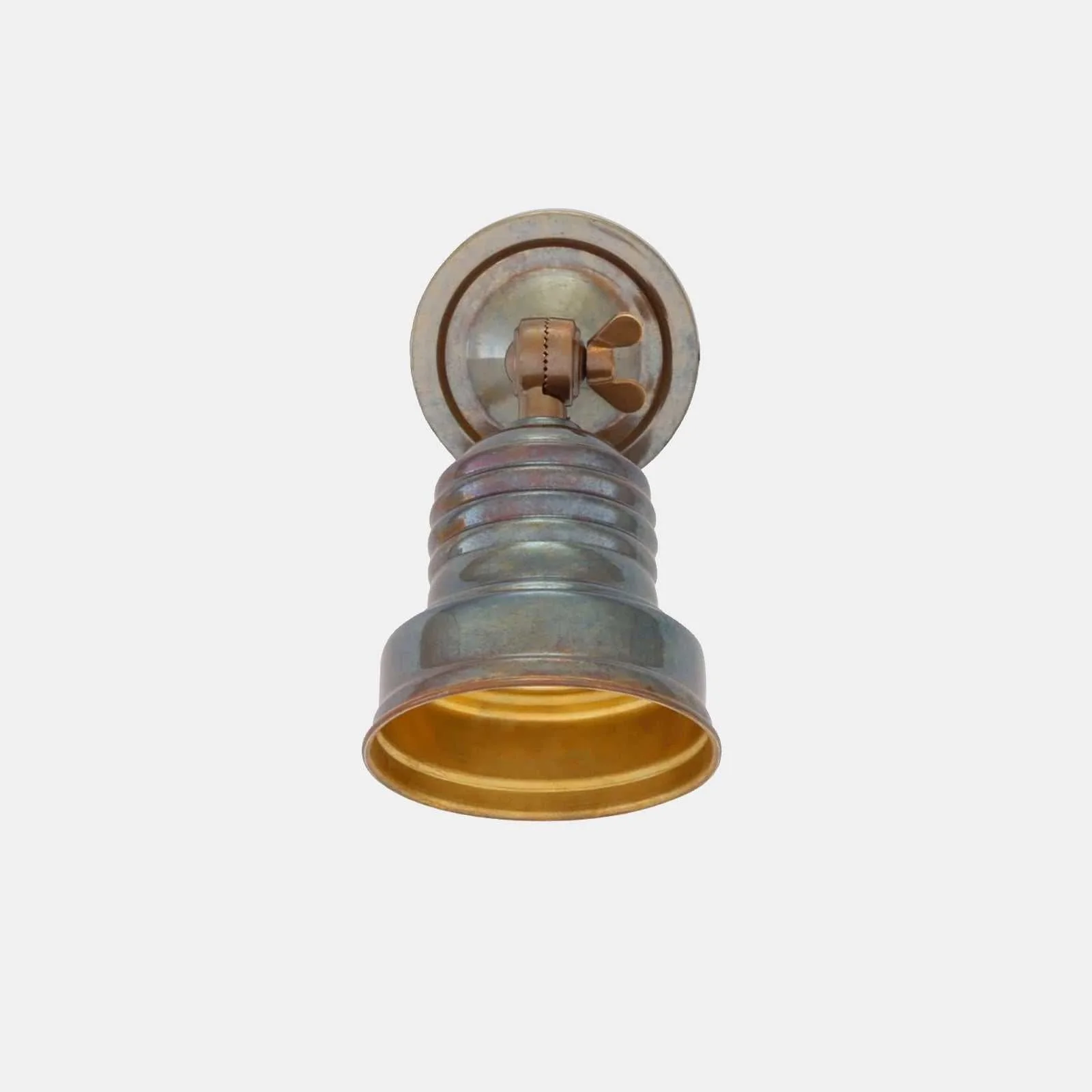 Newell Brass Wall Light β Industrial Spot Light - Image 5