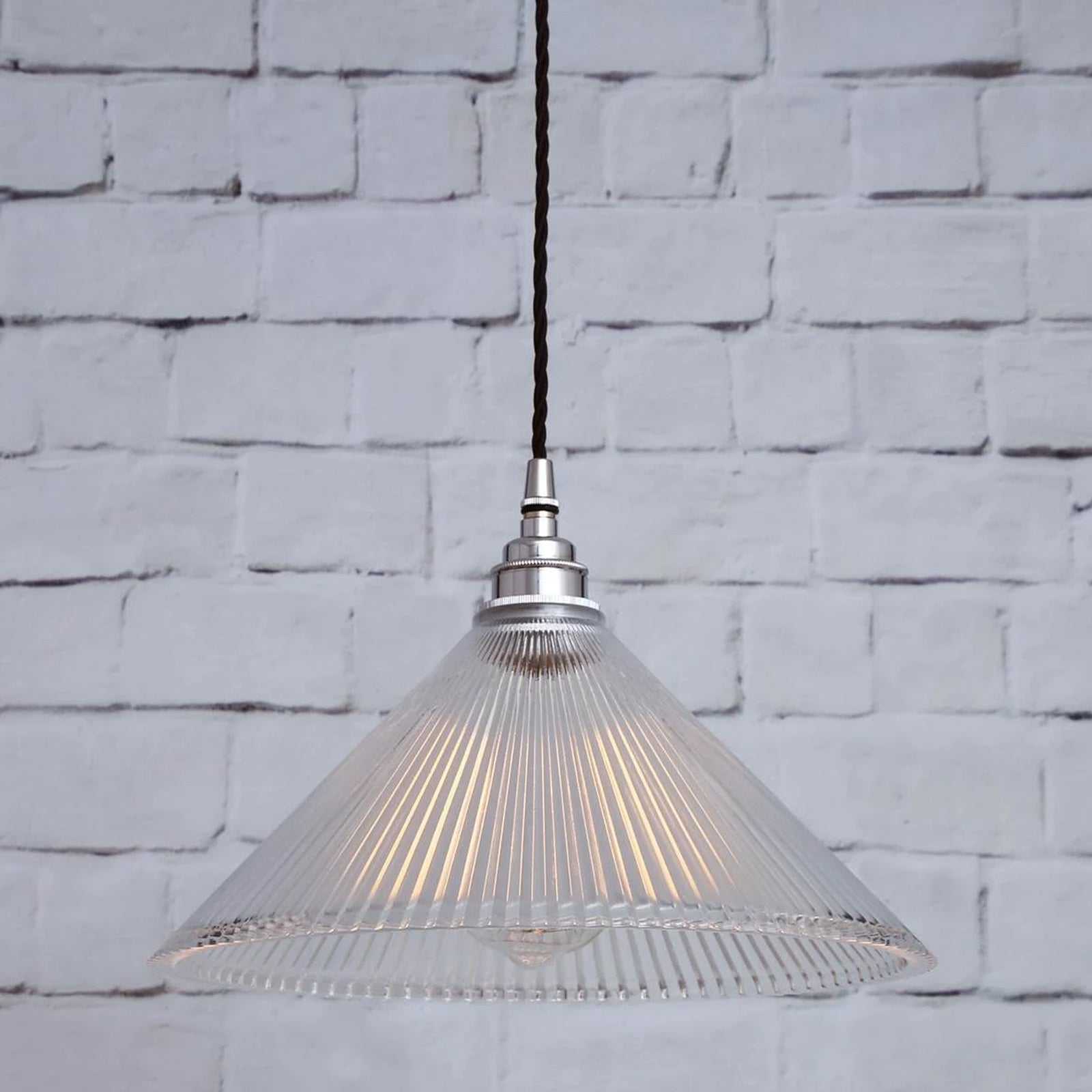 Rebell Prismatic Glass Pendant Light