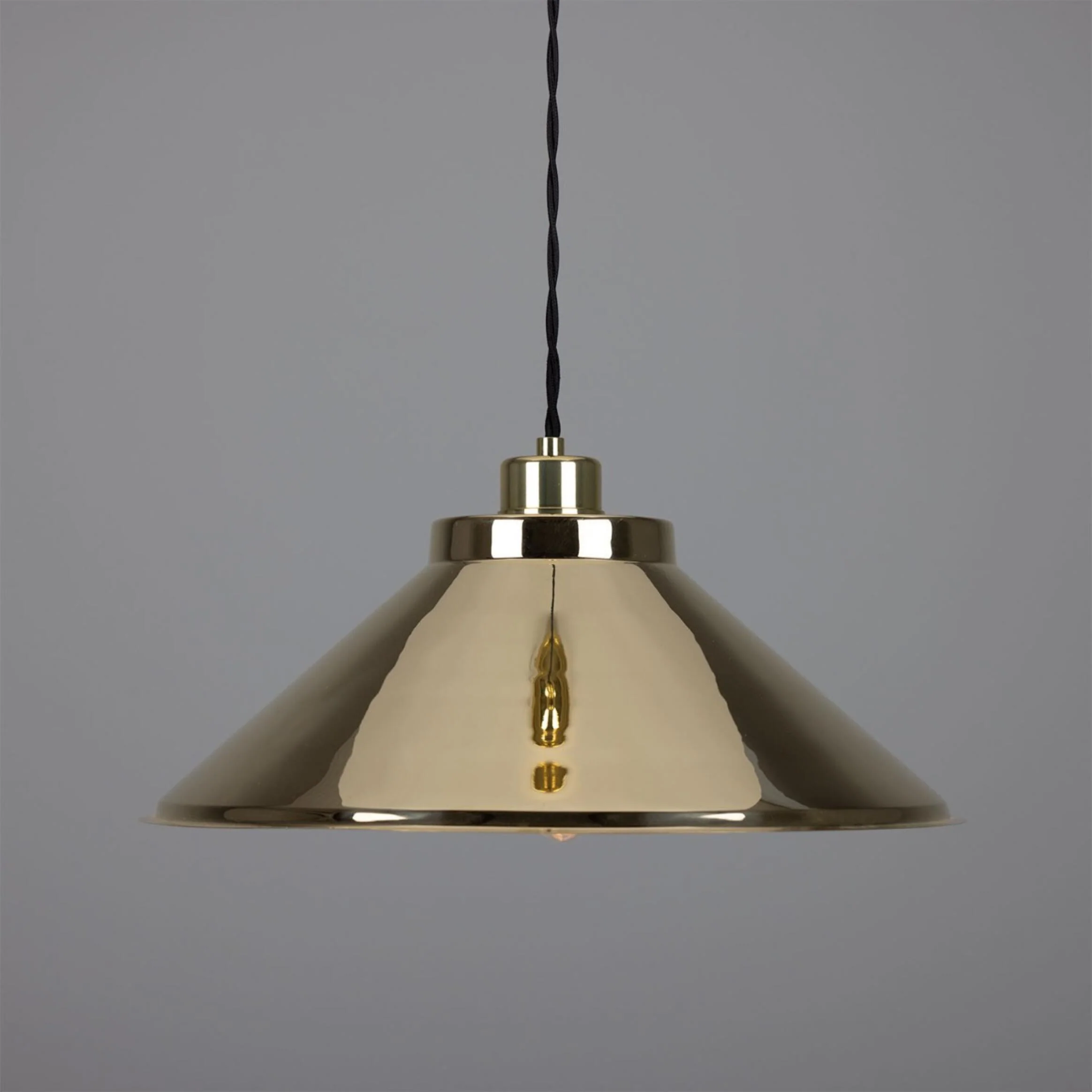 Rio Vintage Modern Brass Pendant Light - Image 10