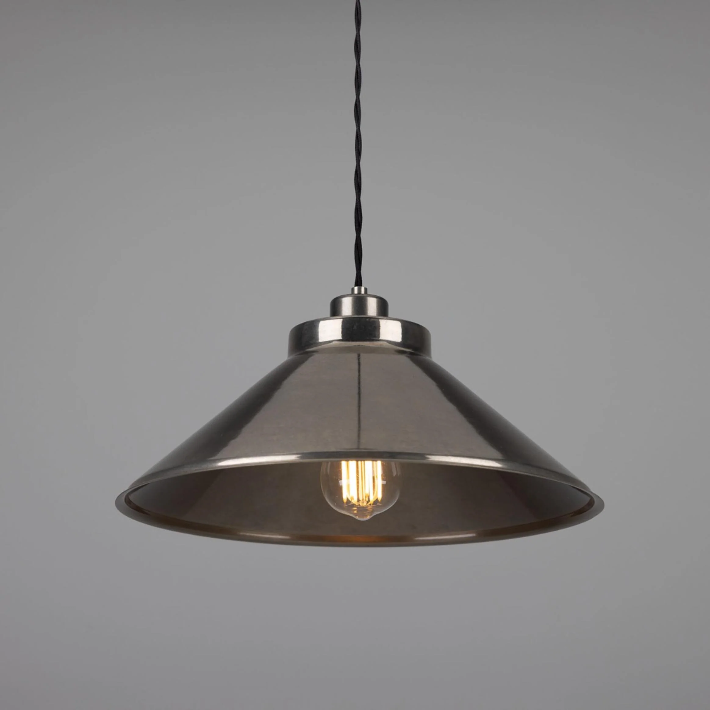 Rio Vintage Modern Brass Pendant Light - Image 3