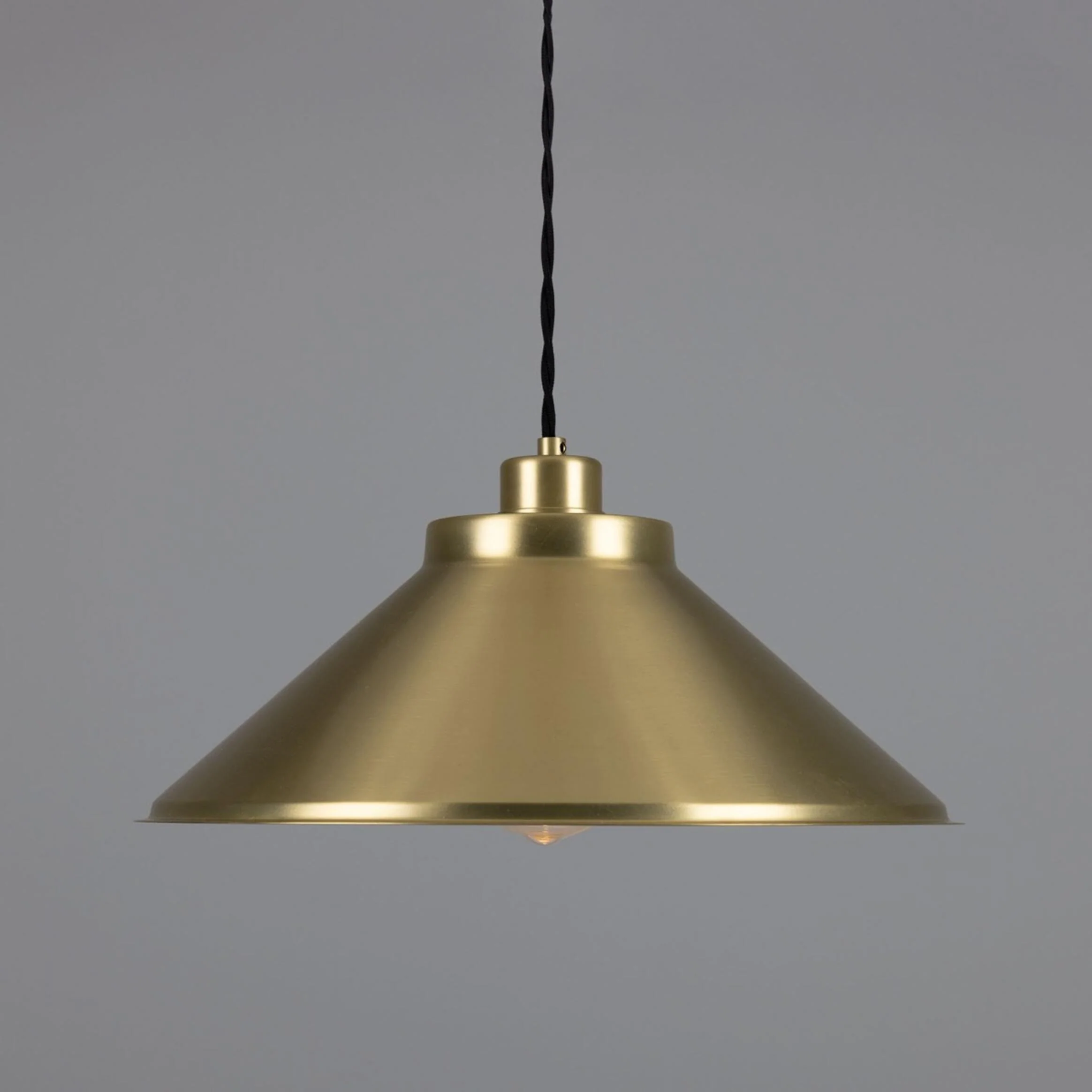 Rio Vintage Modern Brass Pendant Light - Image 4