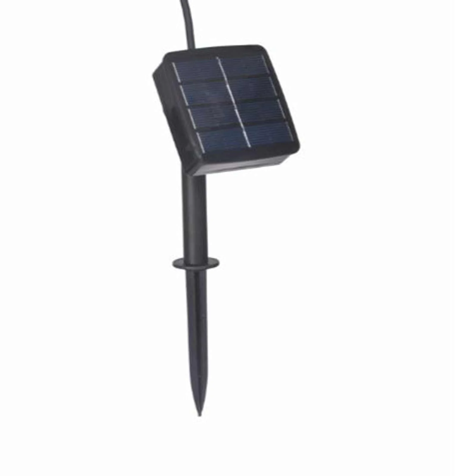Solar Festoon 20 Bulb Classic Lights in Black - Image 3