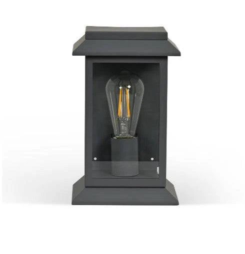 Stourton Carbon Steel Outdoor Wall Light