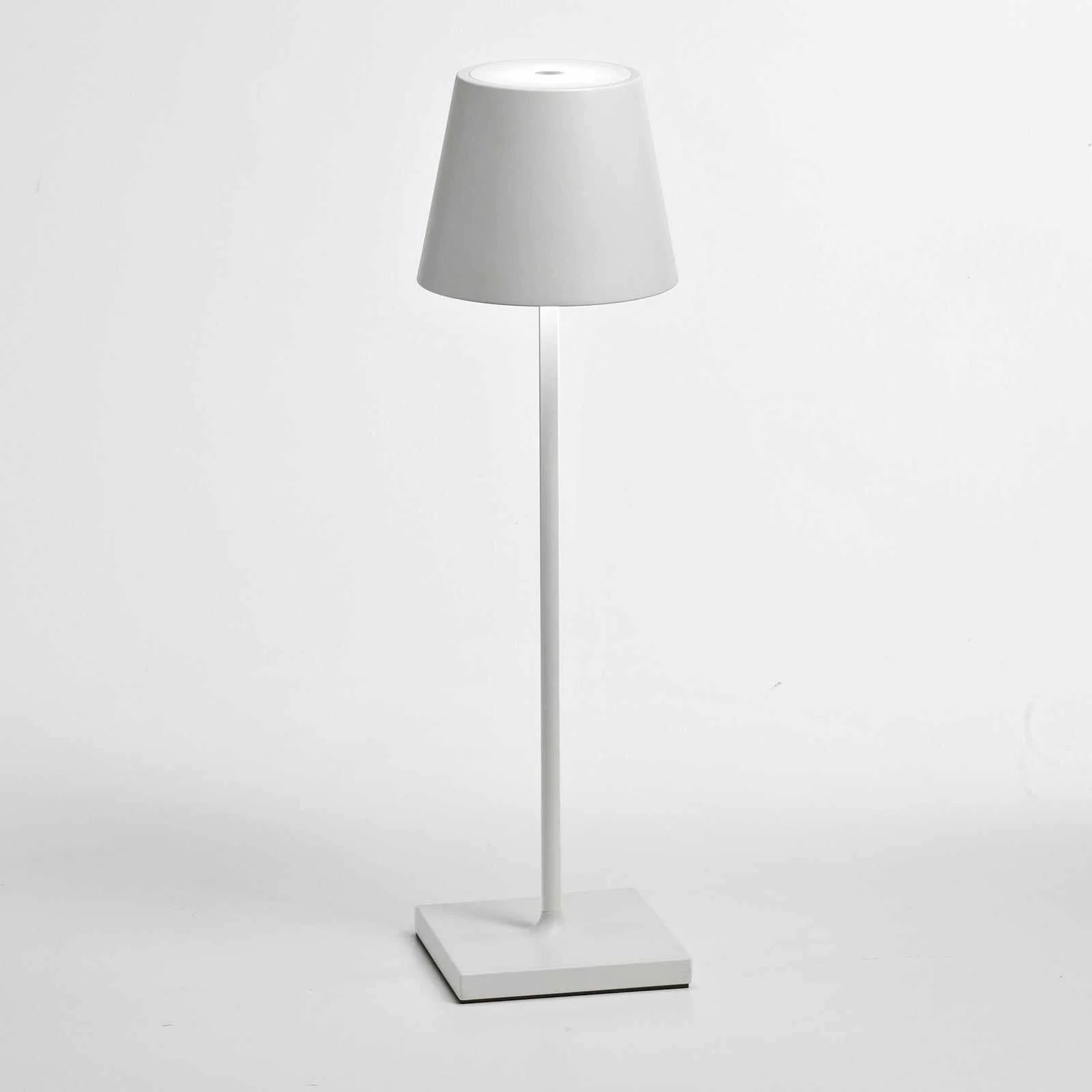 Zafferano Poldina Pro Rechargeable White Table Lamp - Image 8